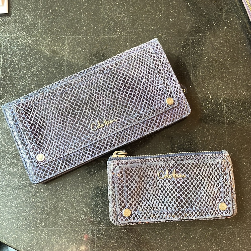 Come Haan Wallet & Matching Coin Purse